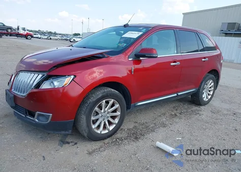 2014 Lincoln Mkx from USA, damaged, VIN 2LMDJ6JK3EBL12627